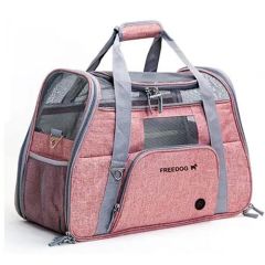 Freedog Transportbox Crossworld Marron 51x23x35Cm