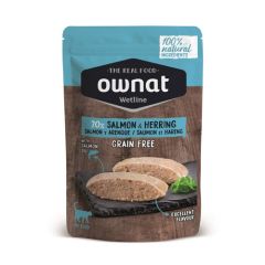 Ownat Wetline Kat Zalm & Haring (Zakjes) 12 x 85 g