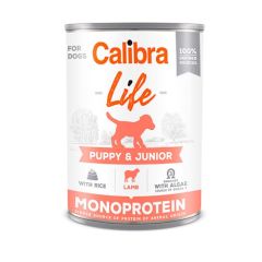 Calibra Dog Life Puppy Lam & Rijst (blik) 6 x 400 gram