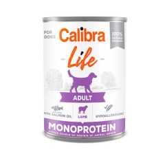 Calibra Dog Life Adult Lam (blik) 6 x 400 gram
