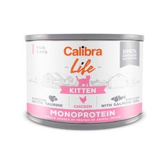 Calibra Cat Life Kitten Kip (blik) 6 x 200 g