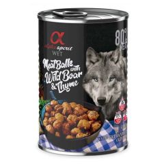Alpha Spirit gehaktballetjes van wild zwijn met tijm 400 gr x 6