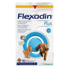 Chondroprotector Flexadin Plus voor katten en kleine honden (90 tabletten)