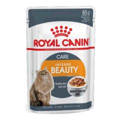 Royal Canin Cat Intense Schoonheidssaus (Zakjes) 85 g x 12