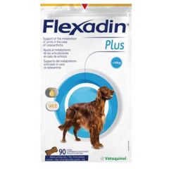Chondroprotector Flexadin Plus voor middelgrote en grote honden (90 tabletten)
