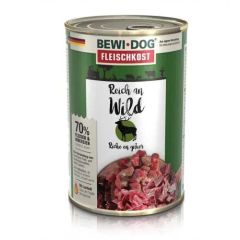 Bewi Hond Rijk aan Wild (blik) 6 x 400 g