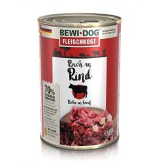 Bewi Dog Rijk aan Rundvlees (blik) 6 x 400 gram
