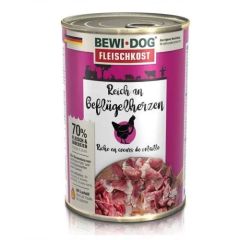Bewi Hond Rijk aan Gevogelte Hart (Blik) 6 x 400 g