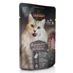 Leonardo Menu Konijn & Veenbes (Zakjes) - 16 x 85 g