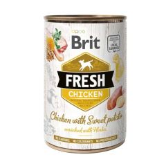 Brit Fresh Kip Con Patata (Blik) - 6 x 400 gr