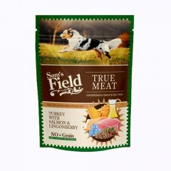 Sam´s Veldkalkoen met Zalm & Lingonbes (Zakjes) - 12 x 260 gram