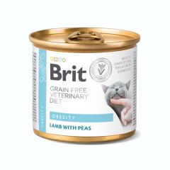 Brit GF Veterinary Diet Cat Obesity (Blik) - 200 gr x 6