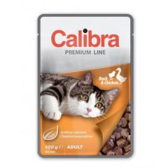 Calibra Cat Adult Eend (Zakjes) 24 x 100 g