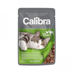Calibra Cat Adult Lam Kip (Zakjes) 24 x 100 g