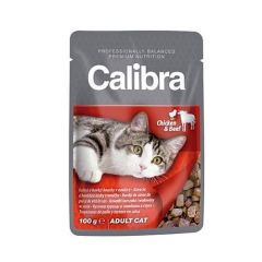 Calibra Kat Kip Kalfsvlees (Zakjes) 24 x 100 g