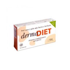 Dermadiet gezonde huid supplement voor honden (60 tabletten)