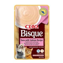 Churu Cat Tonijn Bisque met Zalm - 12 x 40 gram