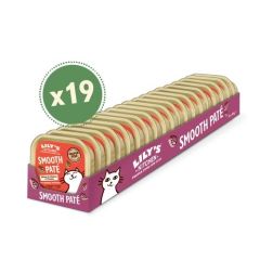 Lily's Kitchen Smooth Paté For Cats Salmon And Chicken With Prawns 19X85 Gr (Envío 3 - 5 días)