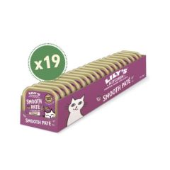 Lily's Kitchen Smooth Paté For Mature Cats Chicken & Cod With Shrimp  19X85 Gr (Envío 3 - 5 días)