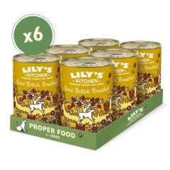 Lily's Kitchen Great British Breakfast Tin 6X400 Gr (Envío 3 - 5 días)
