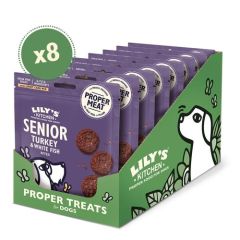Lily's Kitchen Turkey & White Fish Bites For Senior Dogs 8X70 Gr (Envío 3 - 5 días)