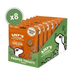 Lily's Kitchen Chomp-Away Chicken Bites For Dogs 8X70 Gr (Envío 3 - 5 días)