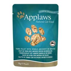 Applaws Cat Hele Verpakkingen Tonijn en Ansjovis (70 g x 12)