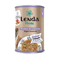 Lenda Dog Foodie Puchero de Cochinillo (Latas) - 400 gr x 12