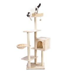 Sneeuw krabpaal met verwijderbaar bed