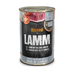 Belcando Dog Lam met Rijst en Tomaat (blik)