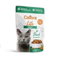 Calibra Cat Life Adult Eend in Saus (Zakjes)