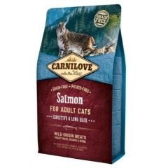 Carnilove Feline Zalm Sensitive Lang Haar