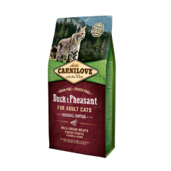 Carnilove Feline Eend & Fazant Haarbal Controle (Eend & Fazant)