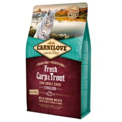 Carnilove Feline Sterilised Verse Karper & Forel