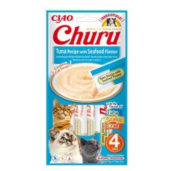 Churu Cat Tonijn met Zeevruchten Recept