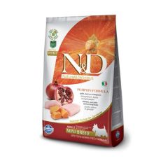 Farmina N&D Grain Free Pompoen Adult Mini Kip Hond