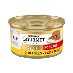 Gourmet gouden fondant kip