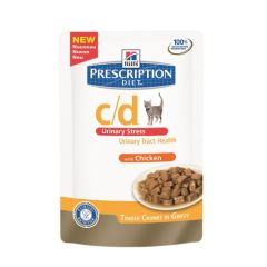 Hill´s Prescription Diet C/D Urinary Stress Feline (Zakjes)