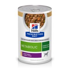 Hill´s Canine Metabolic Rundvleesstoofpot (Blik)
