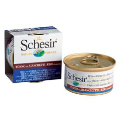 Schesir Kat Tonijn en Kleine Ansjovis Naturel (blik)