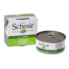 Schesir Kat Natuurlijke Kip Filets (Blik)