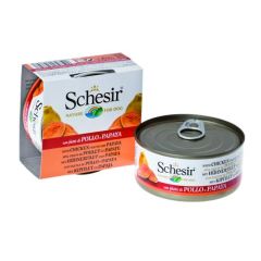 Schesir Hond Kip & Papaja (Blik)