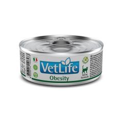 Farmina Vet Life Natural Dieet Kat Obesity (Blik) 12 x 85 g