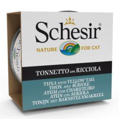 Schesir Kat Tonijn met Seriola 85 gr x 14
