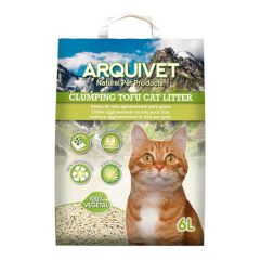 Tofu biologisch afbreekbaar plantaardig zand voor katten Arquivet