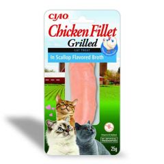 Churu Cat Kipfilet in Sint-Jakobsschelpenbouillon