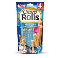 Churu Kattenrolletjes Kip Recept