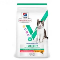 Hill´s VET Feline Multi-Benefit + Gewicht Gecastreerd Jong Adult Kip
