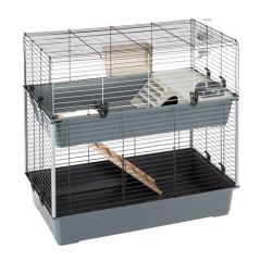 Knaagdier Kooi Konijn 100 Dubbel Zwart