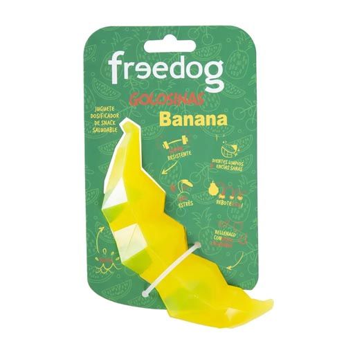 Freedog Juguete Golosina Banana 15,3Cm